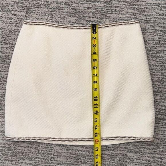 NWT Veronica Beard OHEMIA SKIRT Ivory Size 10 Revolve - Picture 7 of 13